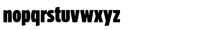 Limit Text XCm Black Font LOWERCASE