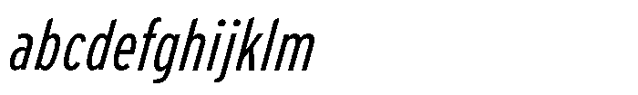 Limit Text XCm Italic FONT