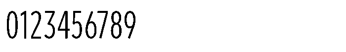 Limit Text XCm Light Font OTHER CHARS