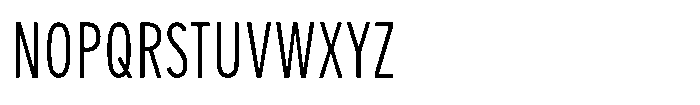 Limit Text XCm Light Font UPPERCASE