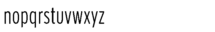 Limit Text XCm Light Font LOWERCASE