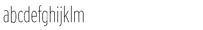 Limit Text XCm Thin FONT