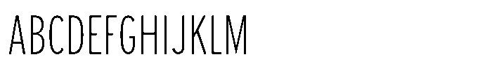 Limit Text XCm XLight Font UPPERCASE
