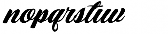 Limited Softness Script Italic Font LOWERCASE