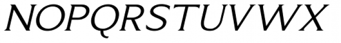 Limonata Extended Italic Font UPPERCASE