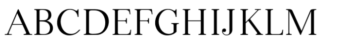Lina Serif Regular Font UPPERCASE