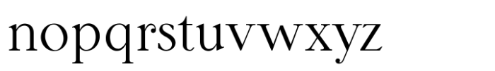 Lina Serif Variable Font LOWERCASE