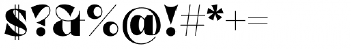 Lince Sans Black Font OTHER CHARS