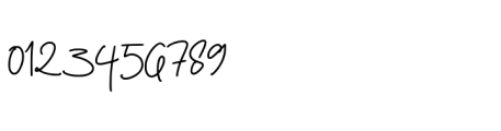 Lindgen Signature Font OTHER CHARS