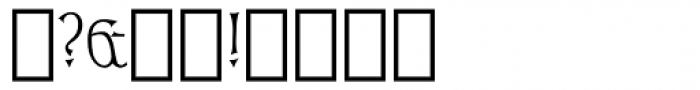Lindisfarne Runes BT Roman Font OTHER CHARS