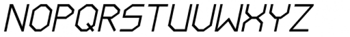 LineWire Italic Font UPPERCASE