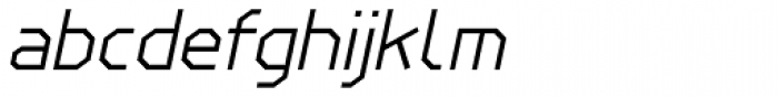 LineWire Italic Font LOWERCASE