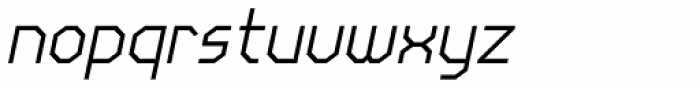 LineWire Italic Font LOWERCASE