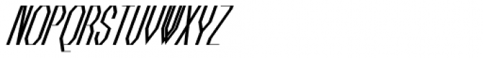 Lineam Italic Bold Font UPPERCASE