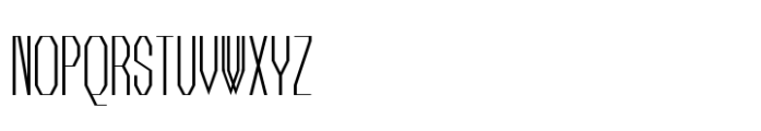 Lineam Regular Font UPPERCASE