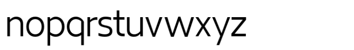 Linear Beta Light Font LOWERCASE