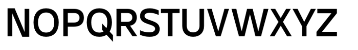 Linear Beta Medium Font UPPERCASE
