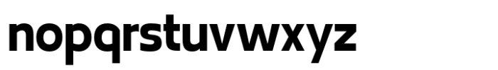 Linear Beta Semi Bold Font LOWERCASE
