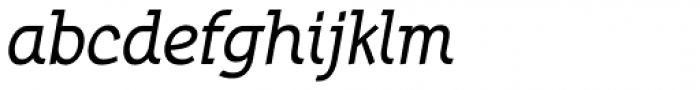 Linear Eighty Italic Font LOWERCASE