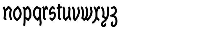 Linear Fraktu Semi Bold Font LOWERCASE