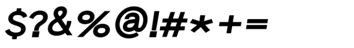 Linear Grotesk Black Italic Font OTHER CHARS