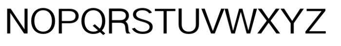Linear Grotesk Regular Font UPPERCASE