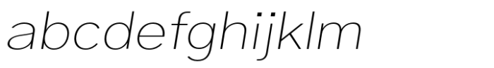 Linear Grotesk Thin Italic FONT