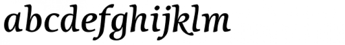 Lineare Serif Bold Italic Font LOWERCASE
