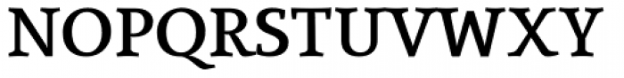Lineare Serif Bold Font UPPERCASE