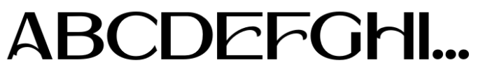 Linearity Font UPPERCASE