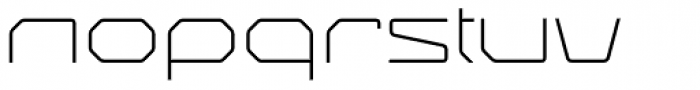Lineavec Font LOWERCASE