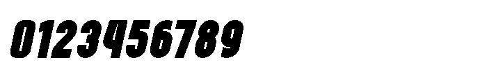 Lineon Sans Black Italic Font OTHER CHARS