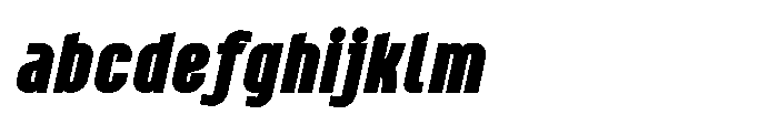 Lineon Sans Black Italic FONT