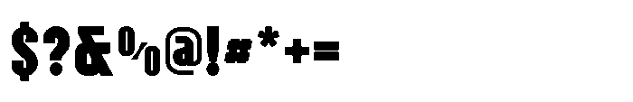 Lineon Sans Black Font OTHER CHARS