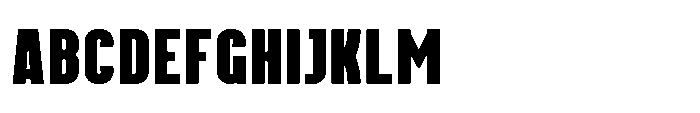 Lineon Sans Black Font UPPERCASE