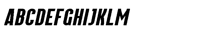 Lineon Sans Bold Italic Font UPPERCASE