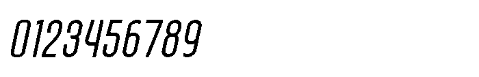Lineon Sans Light Italic Font OTHER CHARS