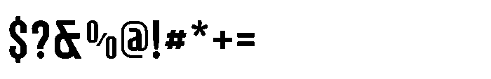 Lineon Sans Semi Bold Font OTHER CHARS