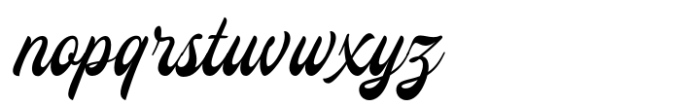 Linestay Regular Font LOWERCASE