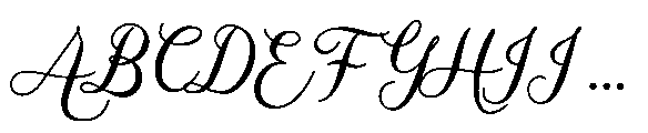 Lineta Font UPPERCASE