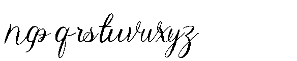Lineta Font LOWERCASE