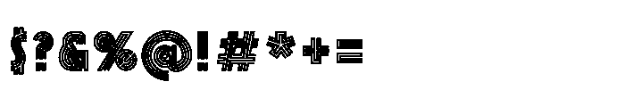 Linetouch One Font OTHER CHARS