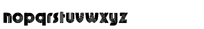 Linetouch One Font LOWERCASE