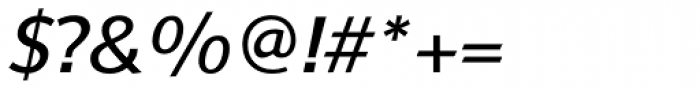 Linex Sans Std Light Italic Font OTHER CHARS