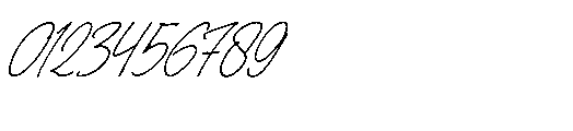 Lingered Amaya Italic Font OTHER CHARS