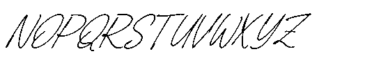 Lingered Amaya Italic Font UPPERCASE