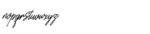 Lingered Amaya Italic Font LOWERCASE