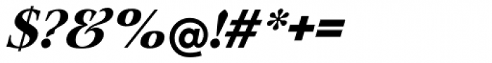 Lingwood EF Bold Italic Font OTHER CHARS