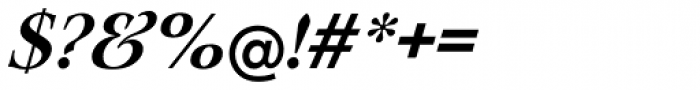 Lingwood EF Demi Bold Italic Font OTHER CHARS