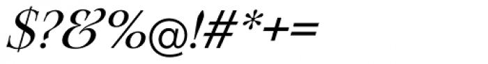 Lingwood EF Italic Font OTHER CHARS